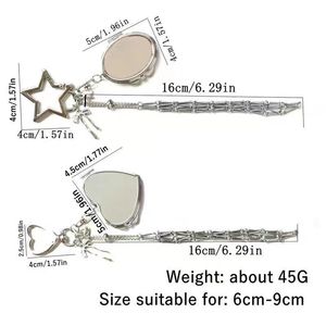 Llavero y Porta Bálsamo Labial de Acero Inoxidable con Forma de Corazón Estilo Boho, Personalizado - Product Image 3