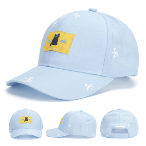 Custom Soft Cotton Blue Patch Logo Summer Sports <b>Cap</b> for <b>Boys</b> Girls for Beach Performance Fishing Sun Protection Baseball Hat - Product Image 2