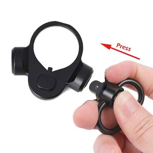 Chiến Thuật Kim Loại Phát Hành Nhanh Chóng Qd Dây Đeo Vòng Troy Sling Núi Với Nhôm Khóa Săn Bắn Phụ Kiện - Product Image 4