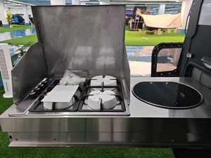 Remolque de Caravana Todoterreno Personalizado de Fábrica 2026, Ligero, de Aluminio, de 17 pies, Moderno, con Almacenamiento y Toldo Retráctil - Product Image 5