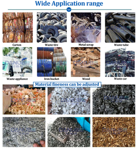 Trituradora de neumáticos de coche/Trituradora de parachoques de Neumáticos/Máquina trituradora de neumáticos de coche Línea de reciclaje - Product Image 3