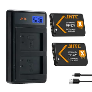 소니 DSC RX1 RX100 AS100V M3 M2 HX300 HX400 HX50 HX60 배터리용 카메라 배터리 NP BX1 - Product Image 1