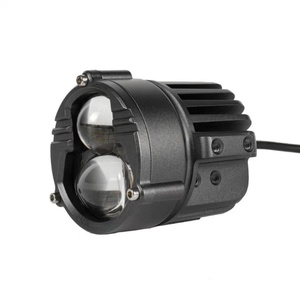 New Arrival Mini U30 Auto <b>LED</b> Fog Light High Beam <b>Projector</b> Lens Headlight Dual Color 40W 6000K 3000K Excellent Yellow Beam Auto - Product Image 1