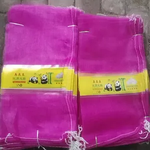 Wholesale drawstring vegetable mesh bag supplier for onion potato Garlic