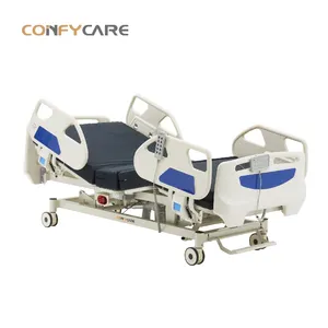 Coinfycare icu odası için JF-D49 yeni teknoloji hastane mobilyası YBÜ yatak 5 fonksiyonlu elektrik