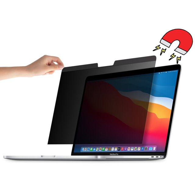 Easy On / Off Removable Magnetic Privacy Filter Laptop Anti -Glare and Anti-Blue Light Screen Protector for MacBook Pro / Air