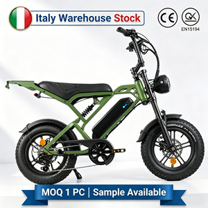 Bicicleta Eléctrica con Llantas Gruesas de 16 Pulgadas, Diseño Italiano, para Adolescentes, Mini Bicicleta Eléctrica, Disponible en Almacenes de la UE, EE. UU. y Australia - Product Image 1