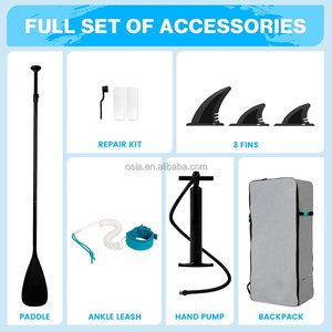 Inflatable sup Board JS Board ván lướt sóng <span class=keywords><strong>Paddle</strong></span> Board với sáu loại phụ kiện giá rẻ isup và tốt - Product Image 4