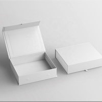 Eco Molded Pulp Paper Boxes Compostable Clamshell Packaging for Electronics, Soaps, and Gifts rigid molded paper packaging