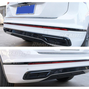 สำหรับรถยนต์ Volkswagen Tiguan L 2022+ ชุดแต่งสปอยเลอร์กันชนหลัง แถบตกแต่ง ชิ้นส่วนดัดแปลง ป้องกันกันชน อุปกรณ์ตกแต่งรถยนต์ - Product Image 4