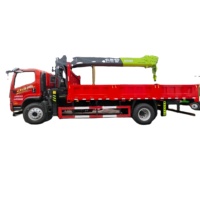 Camion à ordures à chargement arrière HLW 4x2 5m3, moteur diesel Euro 3, empattement 3308 mm, 120 CV, transmission manuelle, bras hydraulique