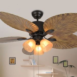 Phong Cách Châu Âu Lá Lưỡi Quạt Trần Với Đèn Và Từ Xa Thay Đổi Độ Sáng Có Thể Đảo Ngược BLDC Động Cơ Phòng Khách Nhà Hàng - Product Image 5