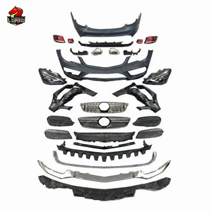 Kit de Carrocería LEGAI W207 Clase E Coupé Estilo E63, Actualización de Antiguo a Nuevo, con Parachoques, Faros Delanteros y Traseros Negros, Ensamblaje con Tornillos, Excelente Ajuste - Product Image 6