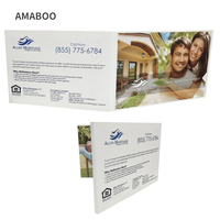 Carte d'invitation de mariage personnalisée de 7 pouces, carte vidéo de vœux, écran Lcd, carte vidéo professionnelle pour le Marketing, livret vidéo