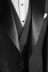 Trajes de Negocios a Medida para Hombre, Cuello en V, Corte Regular, Frente Plano, Trajes Ejecutivos, No Tejido, Repujado, Talla Grande - Product Image 6