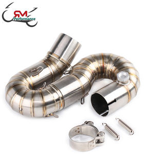 Tubo de Escape para Motocicleta CBR <span class=keywords><strong>1000RR</strong></span> para <span class=keywords><strong>Honda</strong></span> CBR1000RR <span class=keywords><strong>2008</strong></span>-2016, Silenciador de Escape Slip-on para Motocicleta CBR1000 RR, Tubo de Enlace Medio - Product Image 2