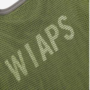 Camiseta de punto de malla de doble capa personalizada para hombre de alta calidad Patrón de letras impresas digitales - Product Image 4