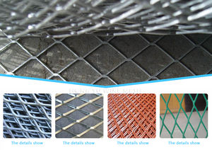 एंटी-संक्षारक स्टेनलेस स्टील छिद्रित शीट धातु का विस्तार छिद्रित धातु प्लेट गटर गार्ड मेष - Product Image 3
