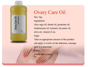 Óleo de Massagem para Cuidado da Saúde Feminina, Cuidado dos Ovarios, Ingredientes Naturais, Suporte para Marcas Privadas e Caixa Personalizada - Product Image 2