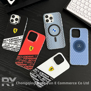 Étui de téléphone <span class=keywords><strong>en</strong></span> cuir grainé Litchi personnalisé, motif croisé, luxe, antichoc, pour <span class=keywords><strong>Samsung</strong></span> S24 Ultra, série Design - Product Image 2