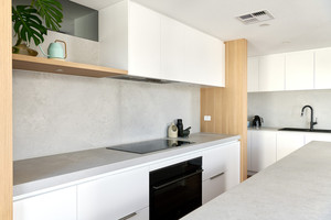 Gabinetes de Cocina Modernos Blancos con Diseño 3D y Isla, Novedad 2024 - Product Image 4