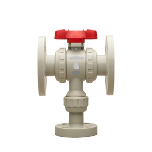 Bola Manual de PVDF de 50 mm 150 #   Plástico Resistente a Químicos para Uso Industrial - Product Image 1