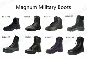 LXG, botas tácticas de entrenamiento de campo traviesa con cremallera curvada, suela de goma dura de agarre fuerte, botas de combate negras/arena HSM025 - Product Image 6