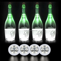 Sous-verres lumineux en mousse EVA LED, autocollants pour tasses, lumières clignotantes pour le fond des tasses, semi-artisanaux pour bars