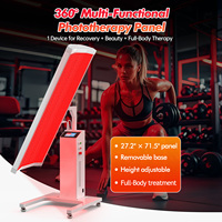 Cama de Terapia de Luz Roja de Alta Irradiancia con 1280 LED de 260mW/cm² para Recuperación Deportiva y Reparación Muscular