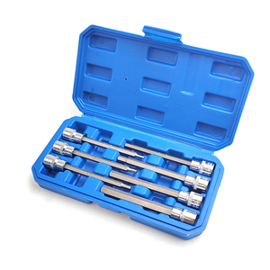 Kit de clés à <span class=keywords><strong>douille</strong></span> hexagonales de <span class=keywords><strong>3</strong></span>/<span class=keywords><strong>8</strong></span> pouce, acier au chrome-vanadium OEM, 7 pièces, haute qualité, garantie de <span class=keywords><strong>3</strong></span> ans pour l'automobile et l'usage domestique - Product Image 1