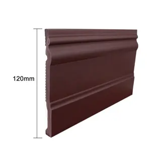 Vinyl Wall Base S120-A Ruitai Plastic Hot 4.75" Durable Finished Vinyl Wall Cove Base