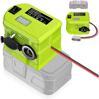 Convertisseur abaisseur de tension 18V vers 12V pour adaptateur de batterie Ryobi 18V, transformateur réducteur de tension avec allume-cigare