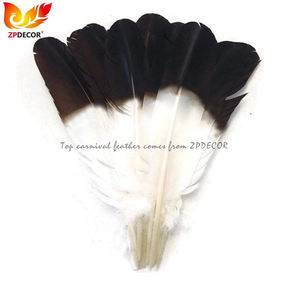 White with Brown tip