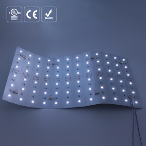 Tấm đèn <span class=keywords><strong>LED</strong></span> tùy chỉnh, có thể cắt, 24V RGBW (4000K), đèn nền <span class=keywords><strong>LED</strong></span> <span class=keywords><strong>12V</strong></span> đạt chuẩn UL, tấm đèn <span class=keywords><strong>LED</strong></span> ma trận 14.4W, tấm đèn <span class=keywords><strong>LED</strong></span> dẻo SMD5050 - Product Image 1