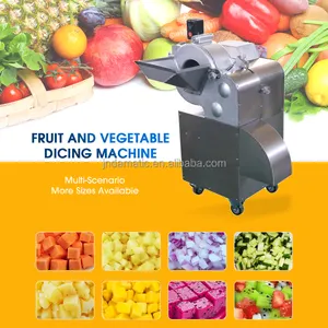Công nghiệp thương mại điện trái cây và rau khoai tây cà rốt hành tây Cube Cutter Chopper đánh lúc lắc máy với giá trong Sri Lanka