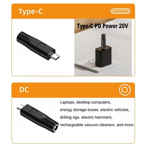 อะแดปเตอร์ชาร์จเร็ว Type-C เป็น DC PD 100w สำหรับแล็ปท็อป โน้ตบุ๊กเลอโนโว เครื่องมือไฟฟ้า รีโมทคอนโทรล ของเล่น รถยนต์ เครื่องดูดฝุ่น - Product Image 5