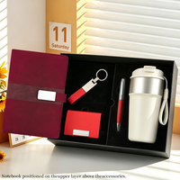 Coffret Cadeau Journal en Cuir Personnalisé A5 – Agenda, Carnet, Planificateur 2026 – Logo Personnalisé, Cadeau d'Entreprise, OEM