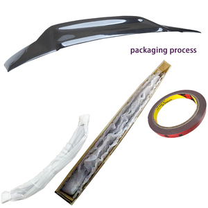 For A3 S3 RS3 8V R Style Real Carbon Fiber Material Rear Spoiler Trunk Wing 2013-2020 - Product Image 6