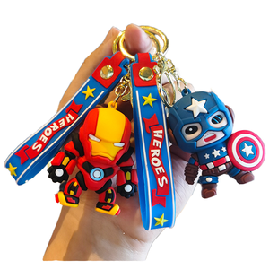 LLavero creativo de <span class=keywords><strong>Marvel</strong></span> Hero Doll, colgante de bolsa de la Alianza de Los Vengadores de dibujos animados, joyería bonita, regalo de Tanabata - Product Image 1