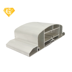 6000 seri ekstrusi daur ulang profil aluminium bingkai kustom profil berongga aluminium untuk mebel - Product Image 2