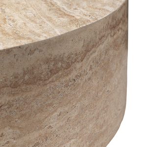Vòng Bàn Cà Phê Hiện Đại Tối Giản Giả Travertine Đá Giọng Bảng Phòng Khách Trang Trí Nội Thất - Product Image 3