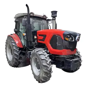 Kaixiang Hot Selling Grote Band 80pk 90hp100pk 180pk Tractor Op Wielen Met Rijschuur Vierwielaangedreven Landbouwtractoren