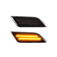 Luces Laterales LED Ámbar Blancas para Automóvil Mercedes-Benz Clase C W204 C250 C300 C350 C63 AMG, Lámpara de Señal de Giro 12V OE