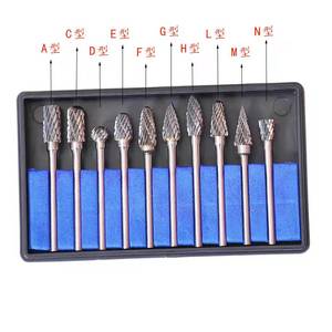 Factory Direct Sale 10 Pcs <strong>Tungsten</strong> Carbide Router <strong>Bit</strong> Kit Rotary File Set - Product Image 3