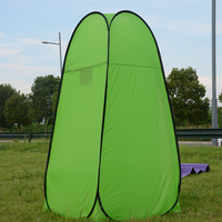 Rizen ODM OEM Zelt Privacy 1-Personen-Vorzelt mit verschleißfestem, tragbarem, automatischem Stahlrahmen, ganzjährig wasserdichtes Pop-up-Campingzelt