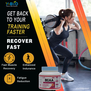 Poudre de <span class=keywords><strong>BCAA</strong></span> en vrac YOUTH <span class=keywords><strong>Pure</strong></span> 2:1:1 500g Complément nutritionnel sportif pour adultes Récupération musculaire L-Leucine L-Isoleucine Valine Dose de 5g - Product Image 5