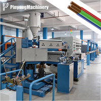 Línea Extrusora Automática de Alta Velocidad para Cables de Construcción BV, Línea de Producción de Cableado Doméstico de PVC LSZH, Maquinaria para Cables con Control PLC