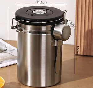 Contenitori per <span class=keywords><strong>Cucina</strong></span>, <span class=keywords><strong>Barattoli</strong></span> per Fagioli, Farina, Zucchero, Tè, Contenitori per Alimenti in Acciaio Inox, Contenitore per Pasta - Product Image 6