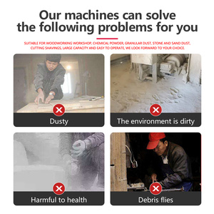 Scie industrielle portative de chantier, petit dépoussiéreur de haute qualité pour le travail du bois et les machines CNC - Product Image 6