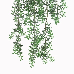 Guirnalda de Perlas Artificiales Comerciales de 90 cm, Arbusto Colgante de <span class=keywords><strong>Senecio</strong></span> Premium para Decoración Interior y Exterior de Lujo - Product Image 3